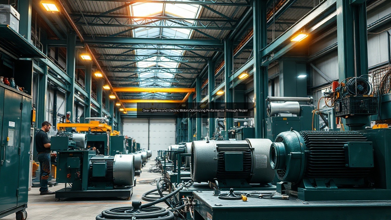 generator motor repair reliability motor maintenance eletric motors