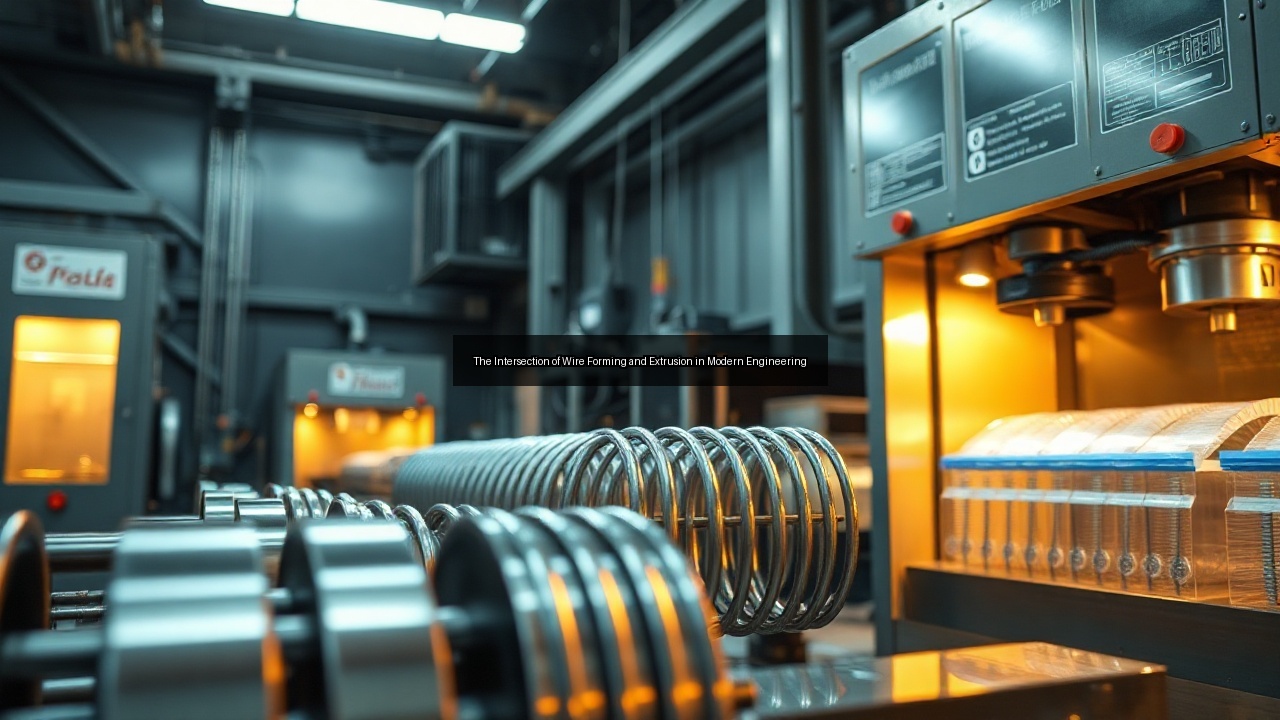 machines wire shaping extrusion wire forming processes coil